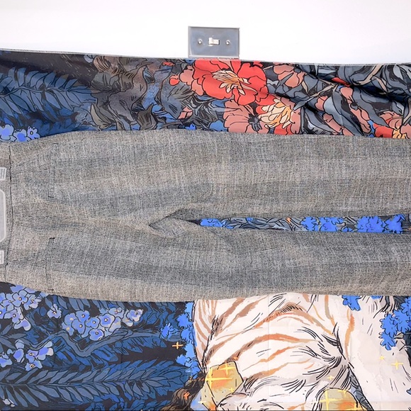 Grey Houndstooth Pants - Picture 3 of 6